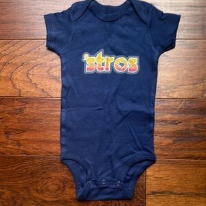 Navy 'stros Kids One Piece